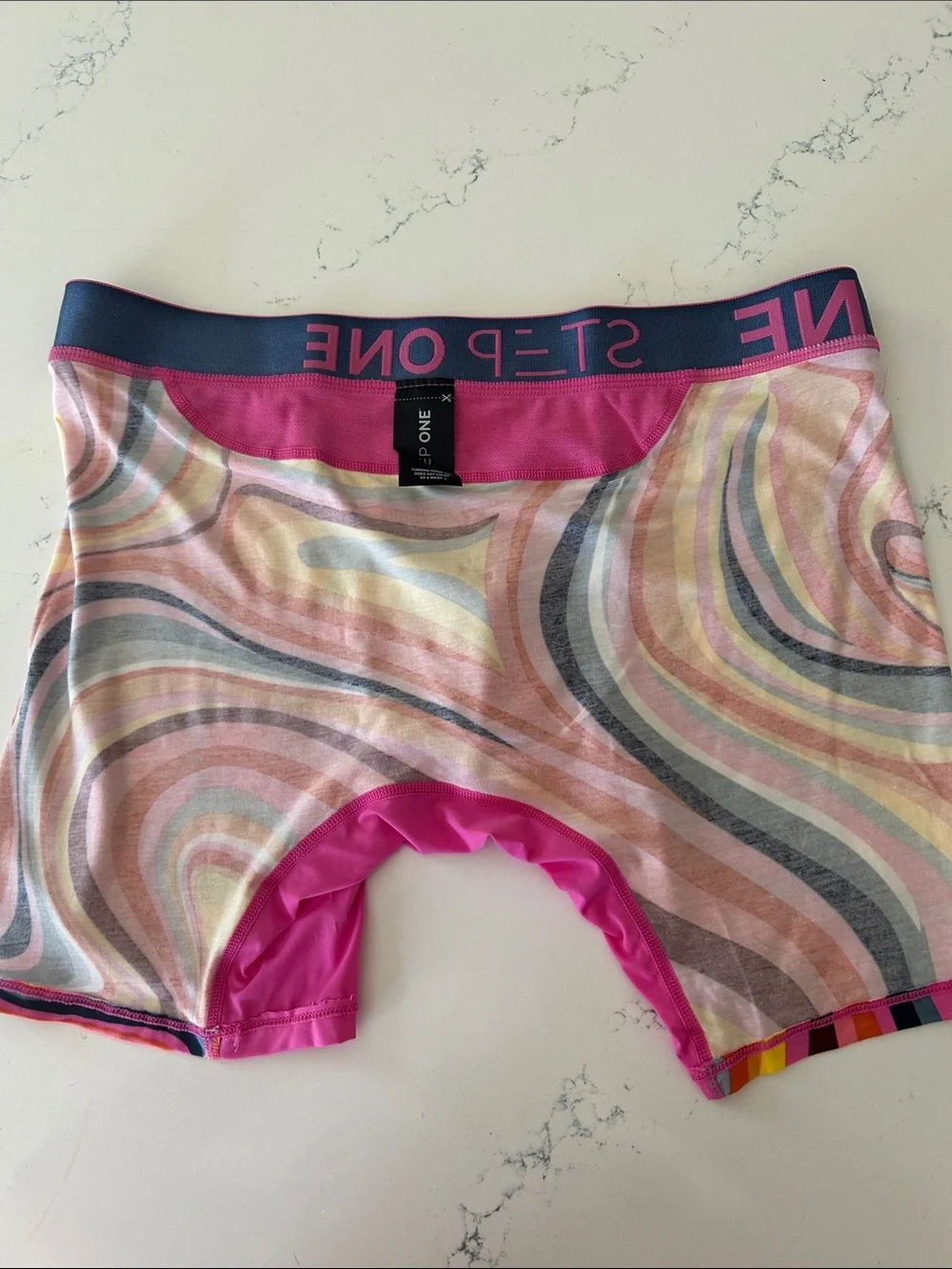STEP ONE 3D Comfort Pouch - Boxer Brief, Large, Trippy, NWT
